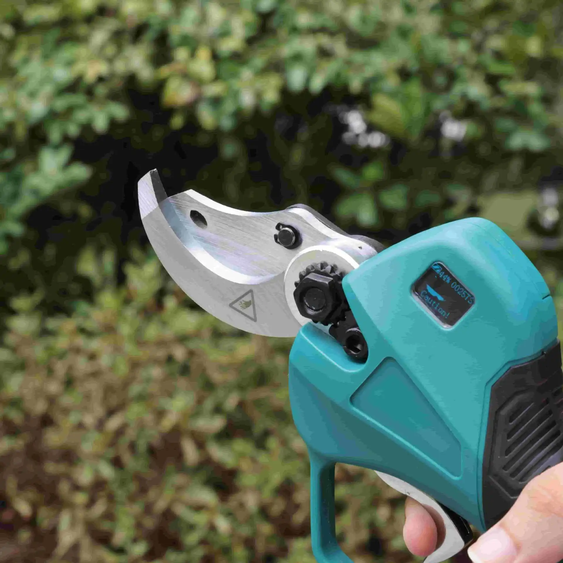 High pole garden pruning shears lithium battery electric gardening tools scissors lengthening fruit tree high branch - view 3