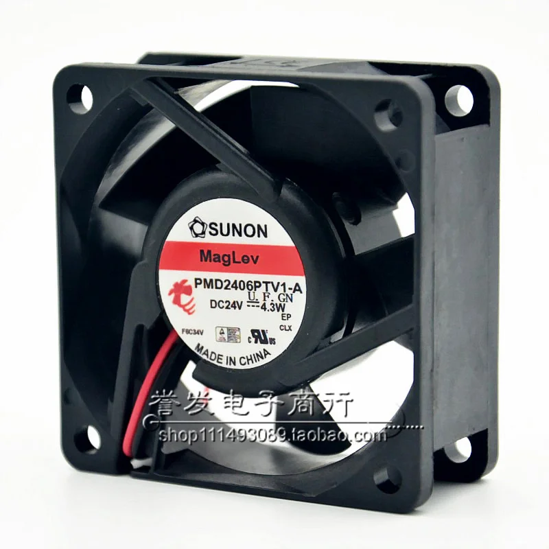 NIEUWE ORIGINELE PMD2406PTV1-A 24 V 4.3 W 6025 60x60x25mm KOELVENTILATOR RADIATOR