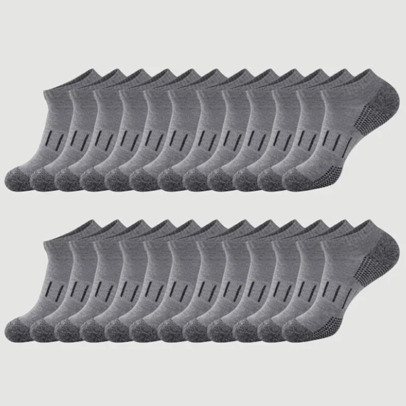 1-30 paires de chaussettes de sport de plein air unisexes, adaptées aux quatre saisons, absorbant la sueur, respirantes, Fitness, course à pied, chaussettes de loisirs pour Couple