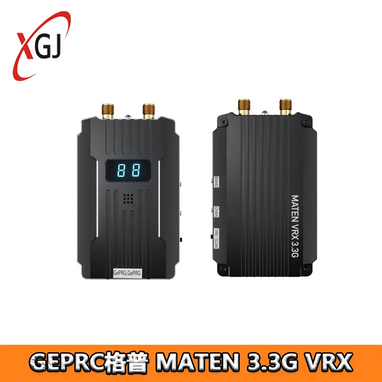 GEPRC GEP MATEN 3.3G VRX receiver with alarm function 40 channels 3.3GHz image transmission