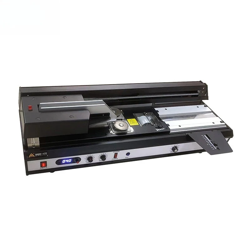 

A4 desktop automatic gluing machine one-click operation gluing thickness 42mm