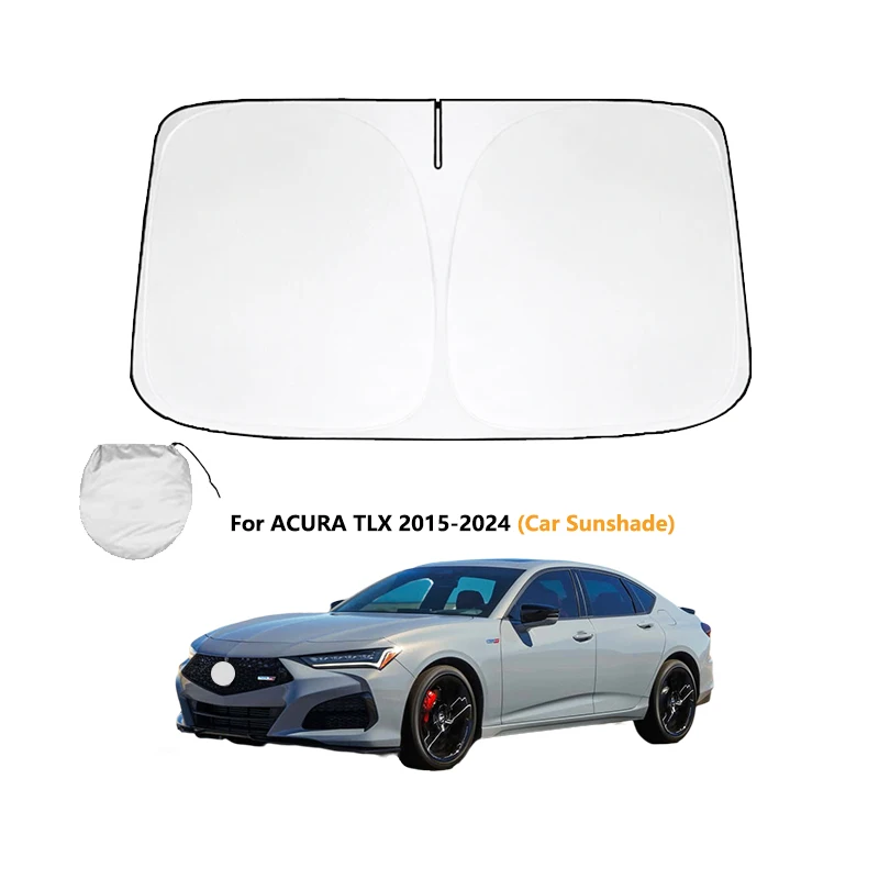

For ACURA TLX 2015-2024 Car Sunshade Sun Shade Front Rear Window Film Windshield Visor Cover UV Protect Reflector Accessories