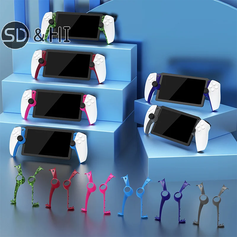 Suitable For PS5 Portal Handheld Console With Replaceable Decorative Strip Protective Case With 2 Rocker Caps Game Accessories