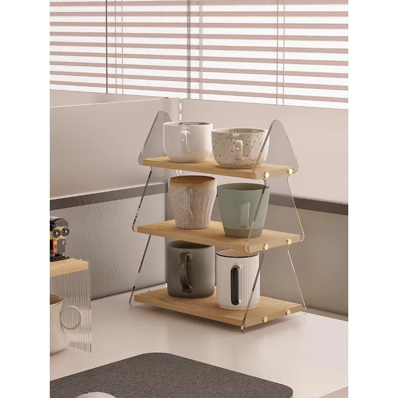 

Подставка-органайзер для стаканов с имитацией разделителей, многофункциональная, для хранения и демонстрации, для столов и обеденных столов