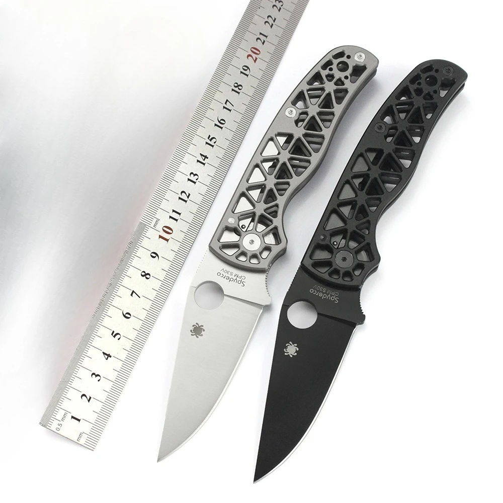 

C266 folding knife ball bearing high hardness aviation aluminum alloy handle multi-functional outdoor knife