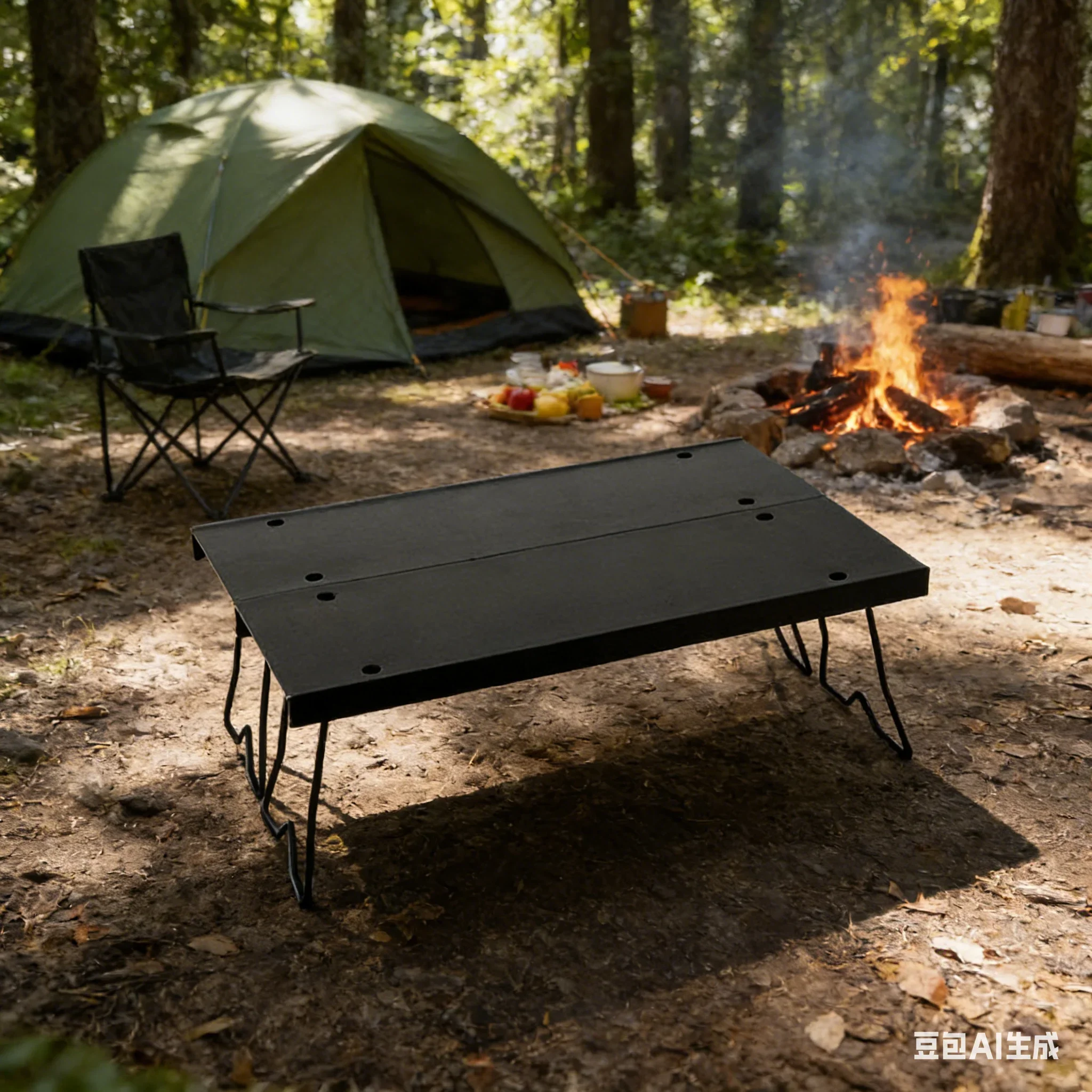 

Складной походный стол из алюминиевого сплава, легкий, портативный, быстроскладывающийся, для пикника на природе, аксессуар для кемпинга.