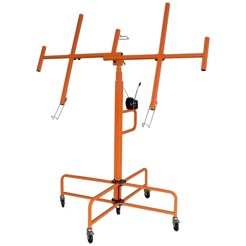 Gypsum board lift Heavy Duty Drywall Lift Drywall Ceiling Hoist The Lifting Machine 80KG Load