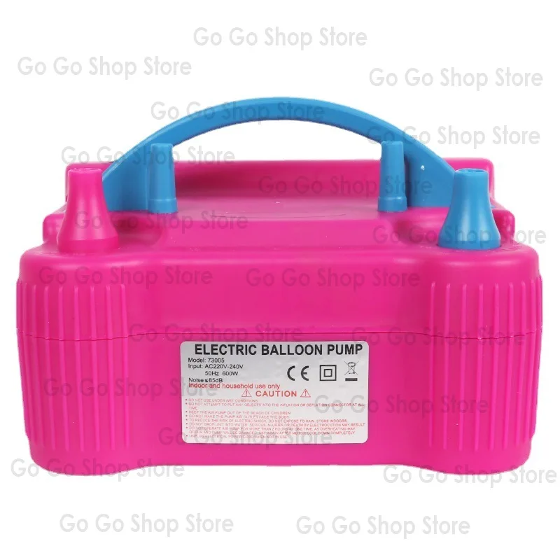 

Double-hole electric air pump automatic pump upgraded double-layer circular strip balloon inflator