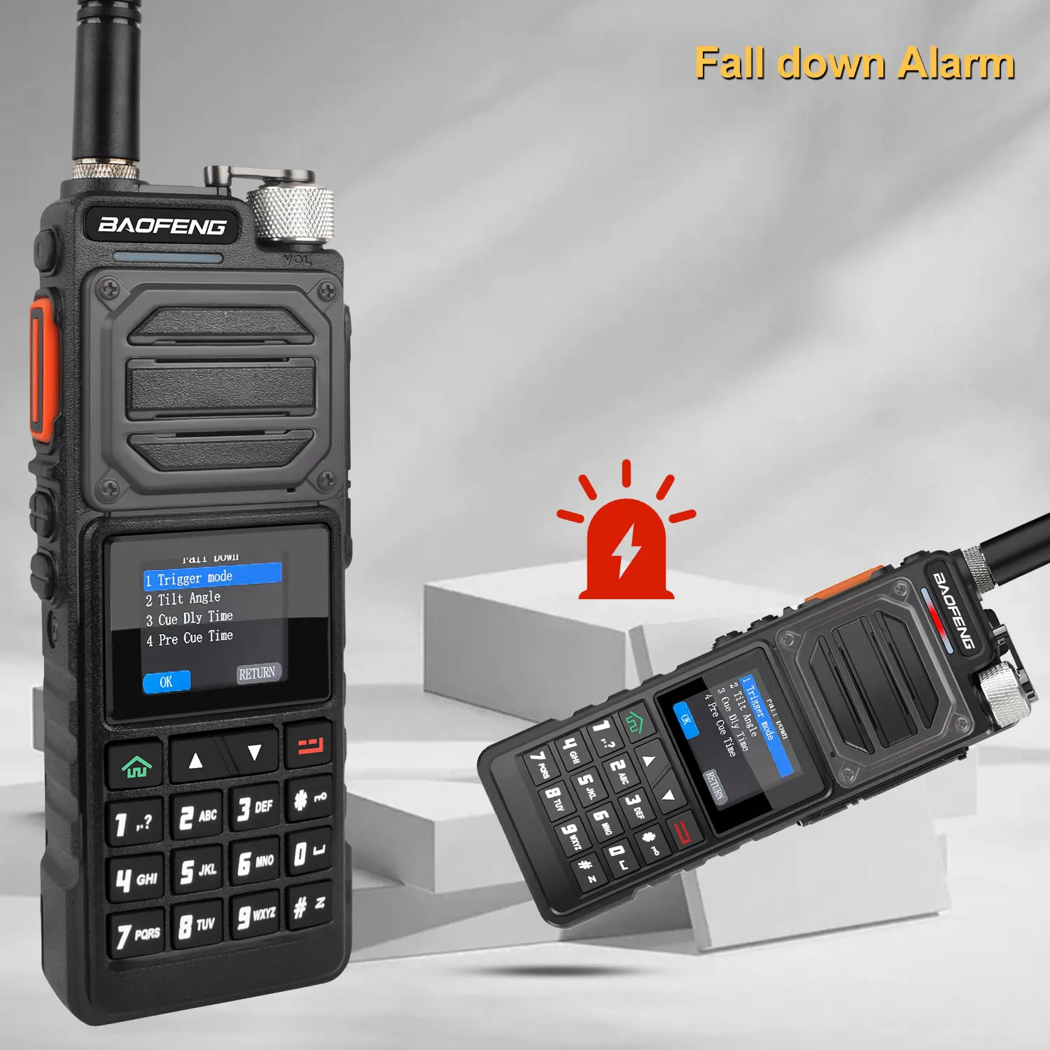 Baofeng UV-25Pro نظام تحديد المواقع لاسلكي تخاطب 10 واط 1000 قناة الطيران متعدد الموجات FM الهواة اتجاهين راديو ث/5200 مللي أمبير نوع-C بطارية قابلة للشحن