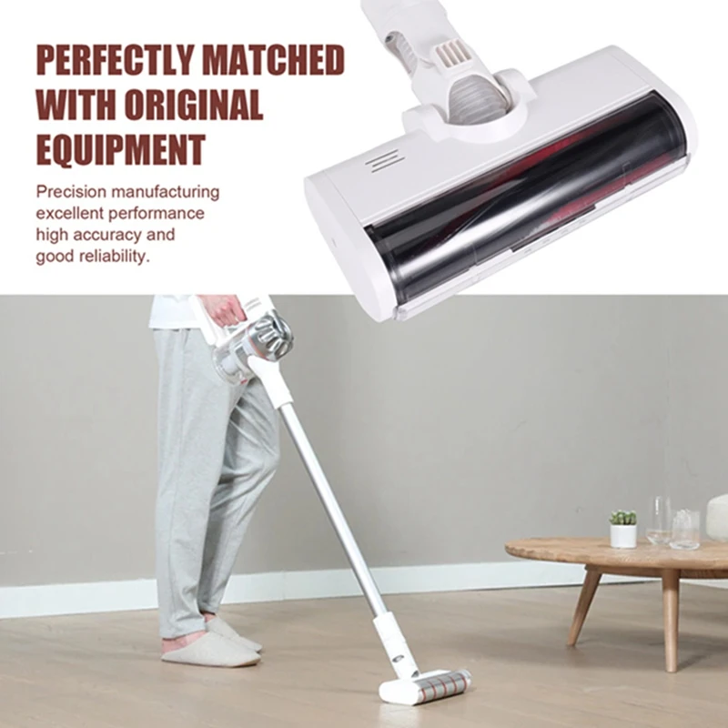 For Xiaomi K10/G10 Xiaomi 1C/Dreame V8/V9B/V9P/G9 Vacuum Cleaner Electric Floor Brush Head LED Light Cleaning Brush