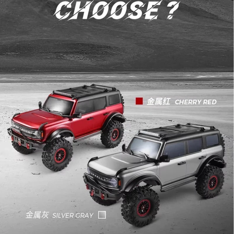 New 1:10 Rc Car 104020 4wd Wltoys With Electric Rock Bronco Replica Model Off-Road High-Fidelity Carwl Two-Speed Transmi
