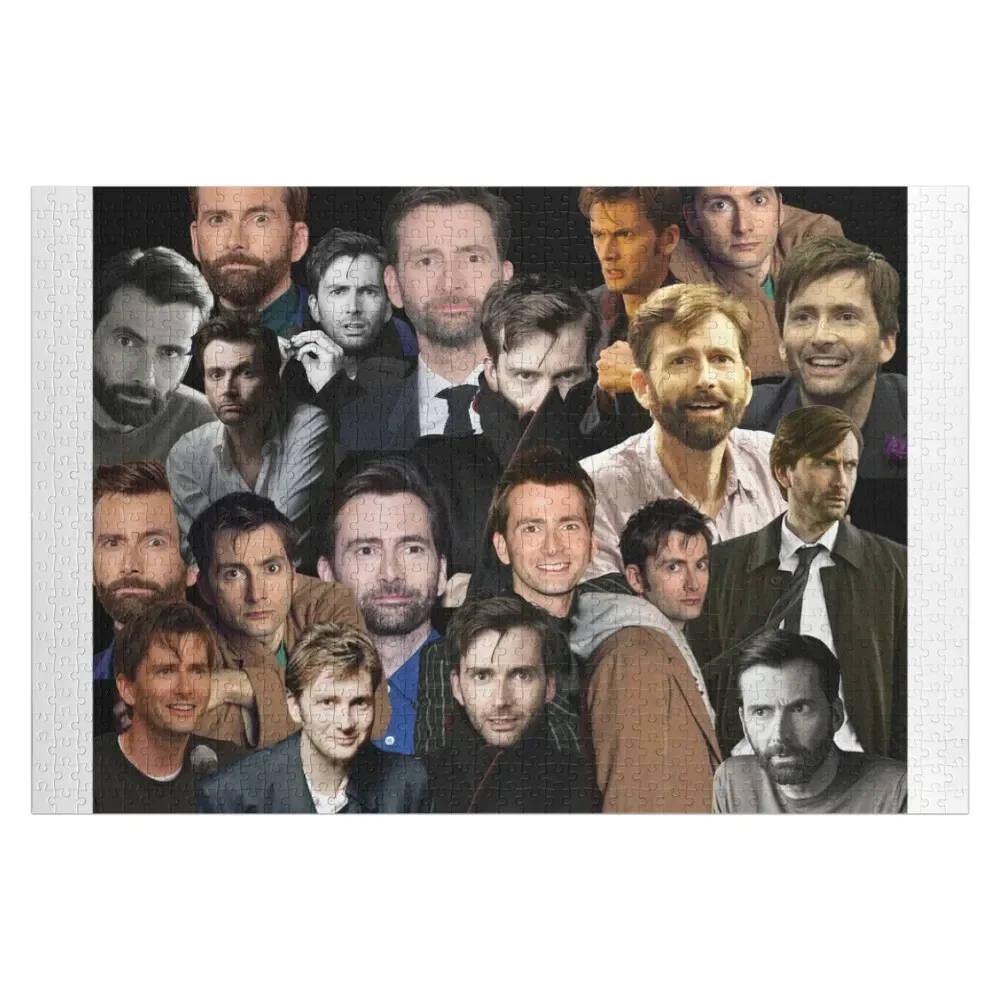 

david tennant photo collage Jigsaw Puzzle Custom With Photo Personalized Photo Gift Wood Personalized Puzzle