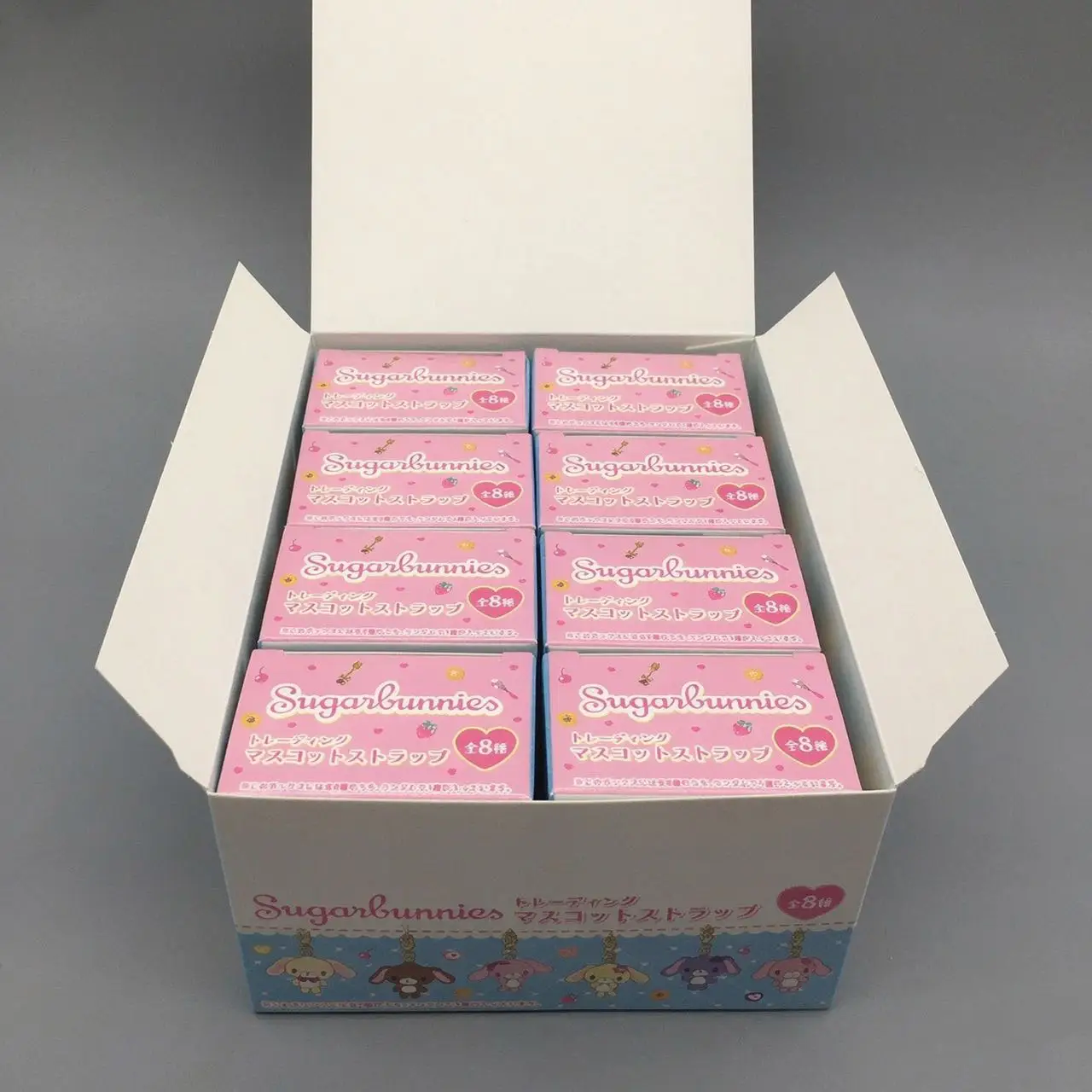 Hochwertige Anime-Actionfigur Sugarbunnies Anhänger Blindbox Schreibtisch-Spielzeug Schlüsselanhänger Niedlicher Hasen-Anhänger Geburtstagsgeschenk – Detail 4