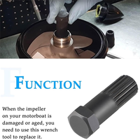 Impeller Installation Removal Spline Wrench Tool WR001 For Kawasaki Seadoo GS GSX GTI GTS GTX HX RX SP JH750 JS650 JS750-AT36