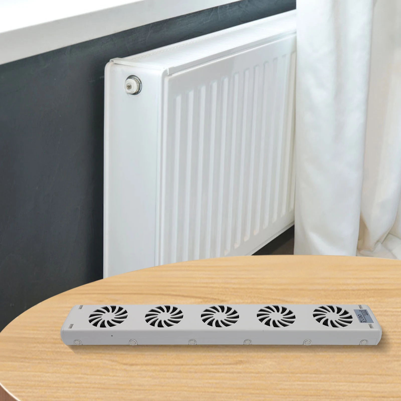 For Convectors Automatic Fan Heater Intelligent Cooling Fan 50CFM Or 85m h Energy-saving Flame Retardant Quiet Drive