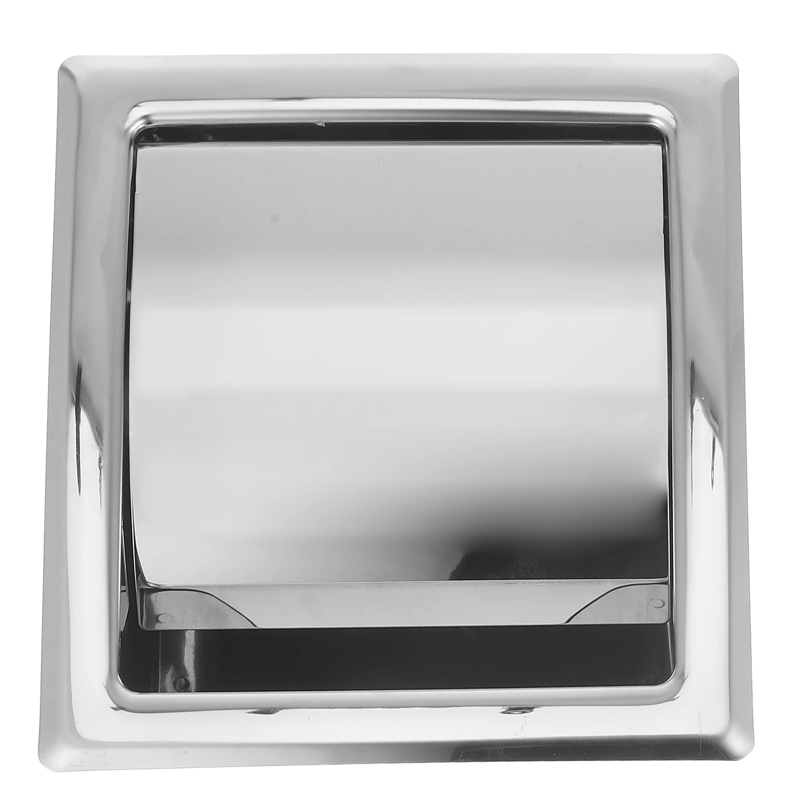 

Stainless Steel Wall Mounted Toilet Paper Holder Bathroom Kitchen Dispenser Tissue Box Roll Stainless Steel Wall Mount