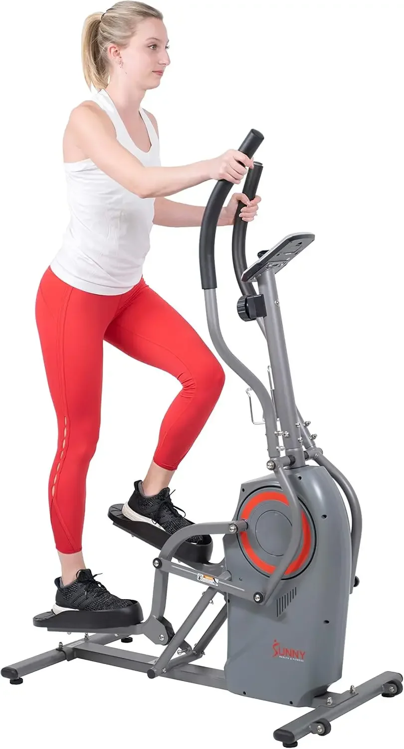 

Fitness Cardio Climber Stepping Elliptical Exercise Machine for Home with 8 Levels of Magnetic Resistance, Perfor