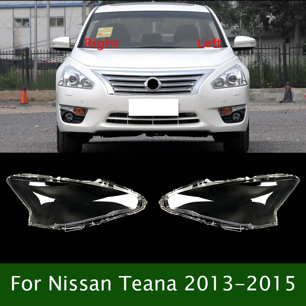 

For Nissan Teana 2013-2015 Headlamps Cover Transparent Lampshade Headlight Shell Plexiglass Car Replacement Front Lens