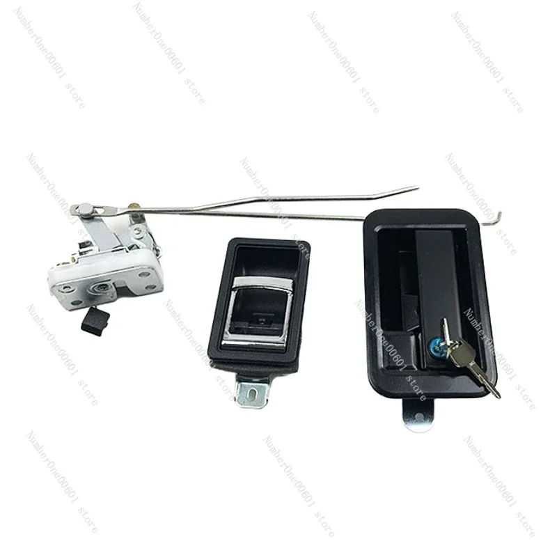 For modern excavator R215 225 305 150 335-7 series cab door lock assembly outside and inside zipper block