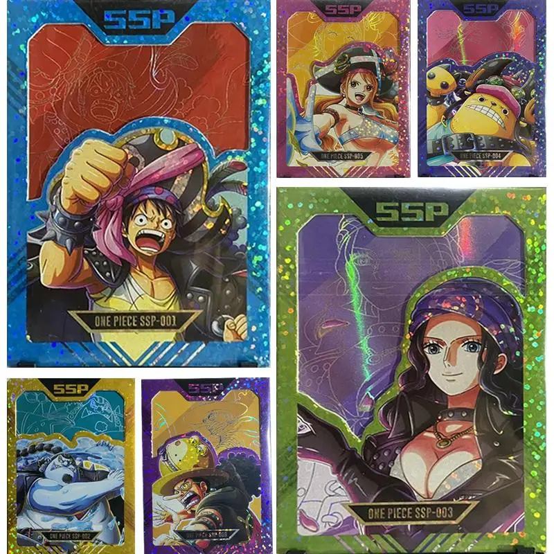 

Anime Nico Robin ONE PIECE Jinbe Monkey D Luffy Usopp SSP series number 999 character collection card Christmas birthday gift