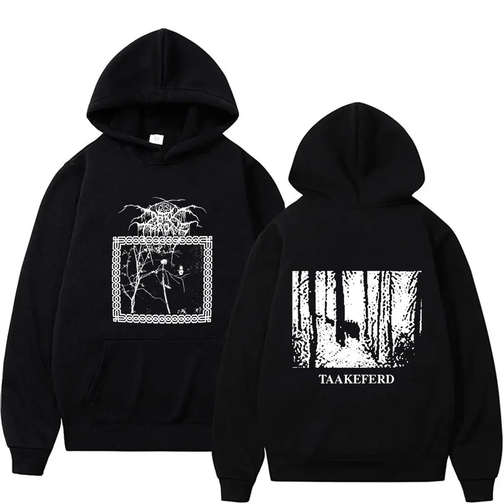 

Mayhem Graphic Print Hoodie Men Women Death Black Metal Rock Oversized Sweatshirt Male Fashion Caasual Fleece Cotton Pullover
