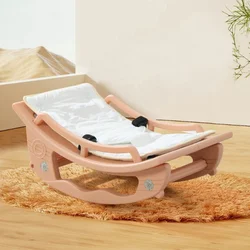 Baby rocking chair Baby sleeping recliner with baby newborn PE material rocking table non-electric cradle comfort chair