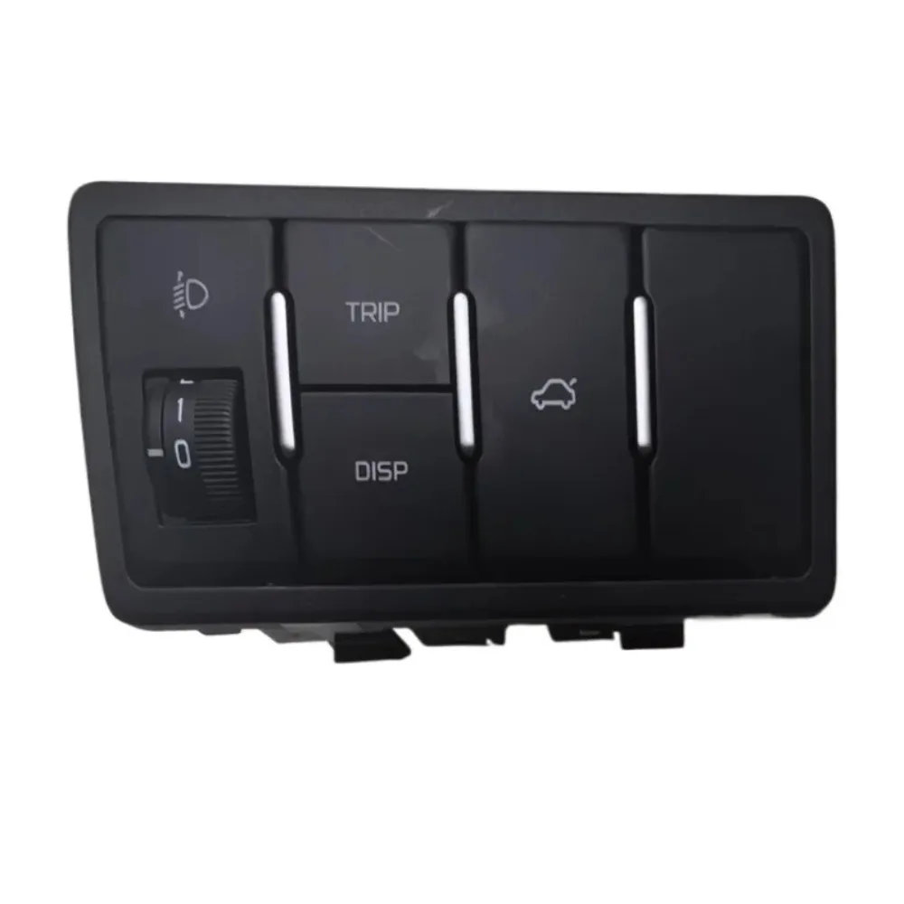 Car Interior Control Light Adjust Knob Dashboard Multi-function Odometer Trip Reset Switch for Geely Vision After 2018 Brand New