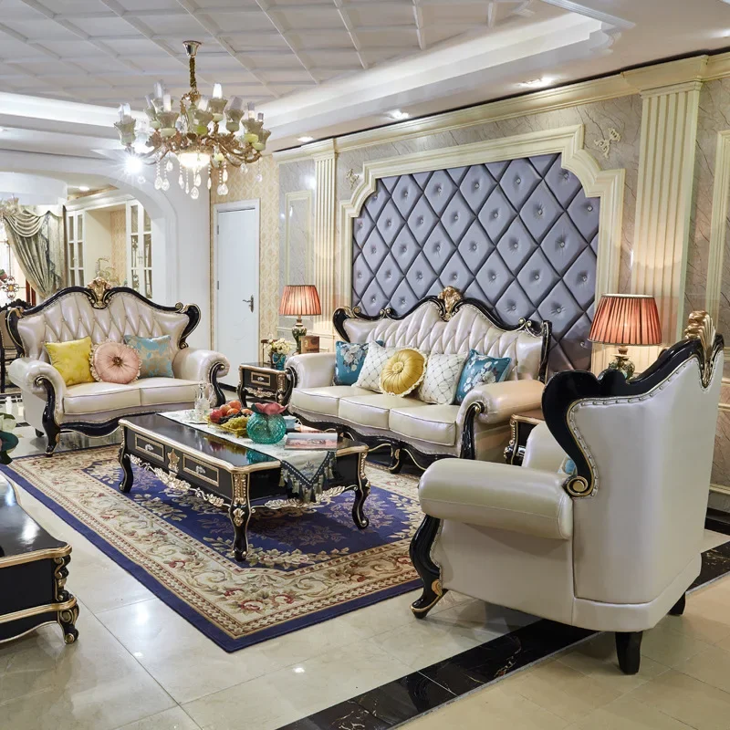 

Ergonomic Luxury Living Room Sofa Genuine Leather Modern Relaxing Living Room Sofa Minimalist Woonkamer Banken Hotel Furniture