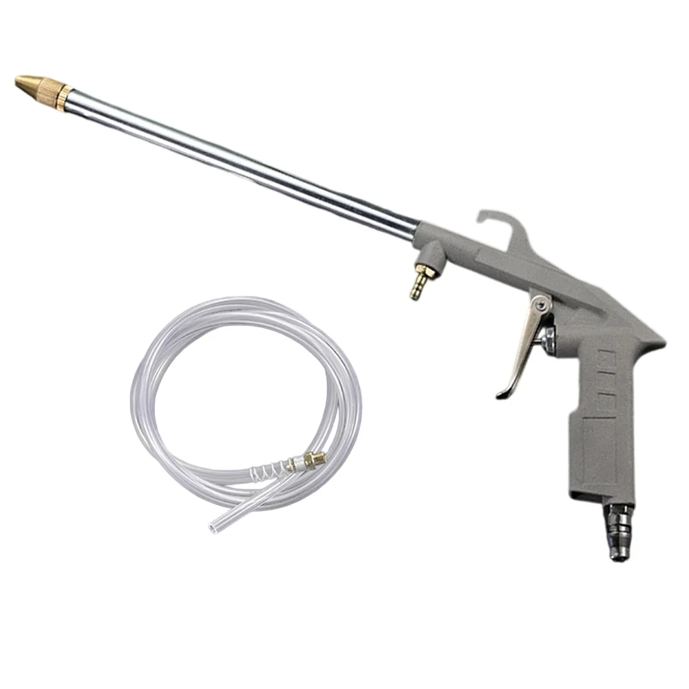 Oil Sewage Gas High Pressure Spray Pot Efficient Pressure Trigger Ergonomic Design Extended Reach With Hose Blue