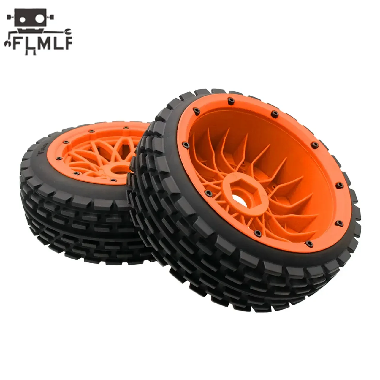 Pneumatico anteriore o posteriore o mozzo ruota in nylon o anello Beadlock 2 pezzi per 1/5 Hpi Rovan Kingmotor Rofun Baja 5B SS