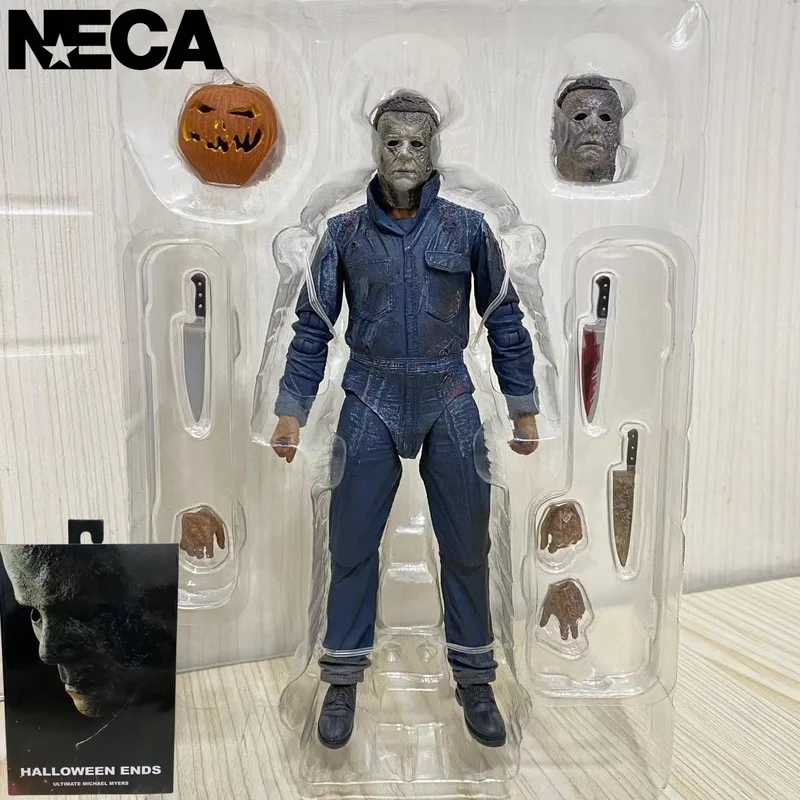 Authentic Neca 60651 Moonlight Heart Panic 2022 Michael Miles Halloween Action Figure Collection Model Halloween Gift