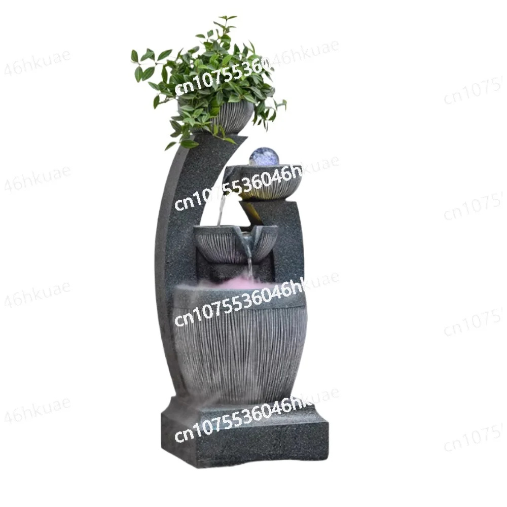 

living room office desktop decoration Flowing fountain ornaments floor