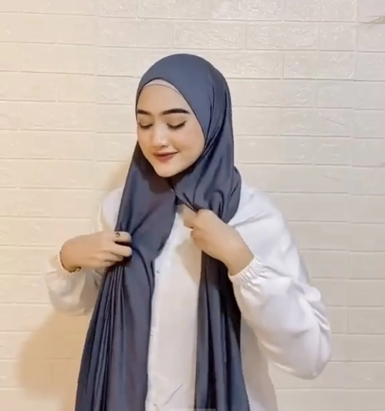 Jersey Premium Hijab instantáneo, bufanda de Jersey elástica de buen punto, envolturas de Malasia, turbante musulmán liso, diadema, chales