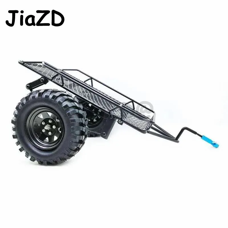 1Set rimorchio con attacco in metallo 220*205mm per 1/10 Rock Crawler Truck Trail TRX-4 TRX4 Axial SCX10 90046 RC4WD D90 CC01