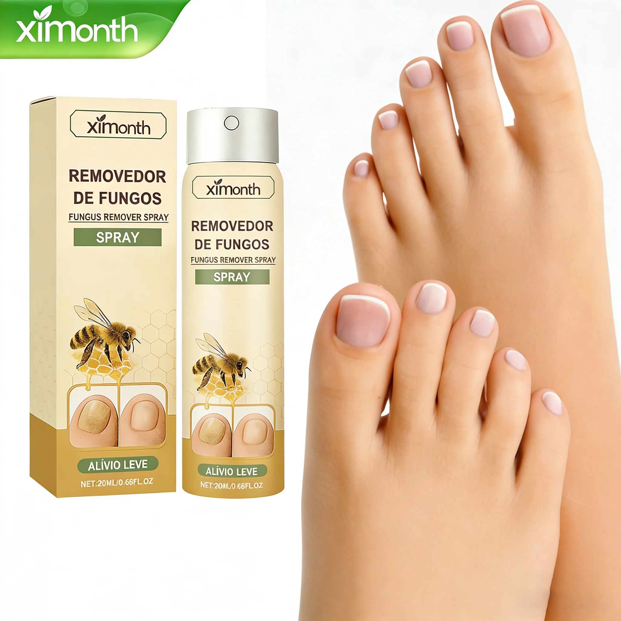 

Toenail Fungal Treatment Spray Anti Infection Onychomycosis Paronychia Repairing Cracked Nails Improvement Cuticle Remover Oil