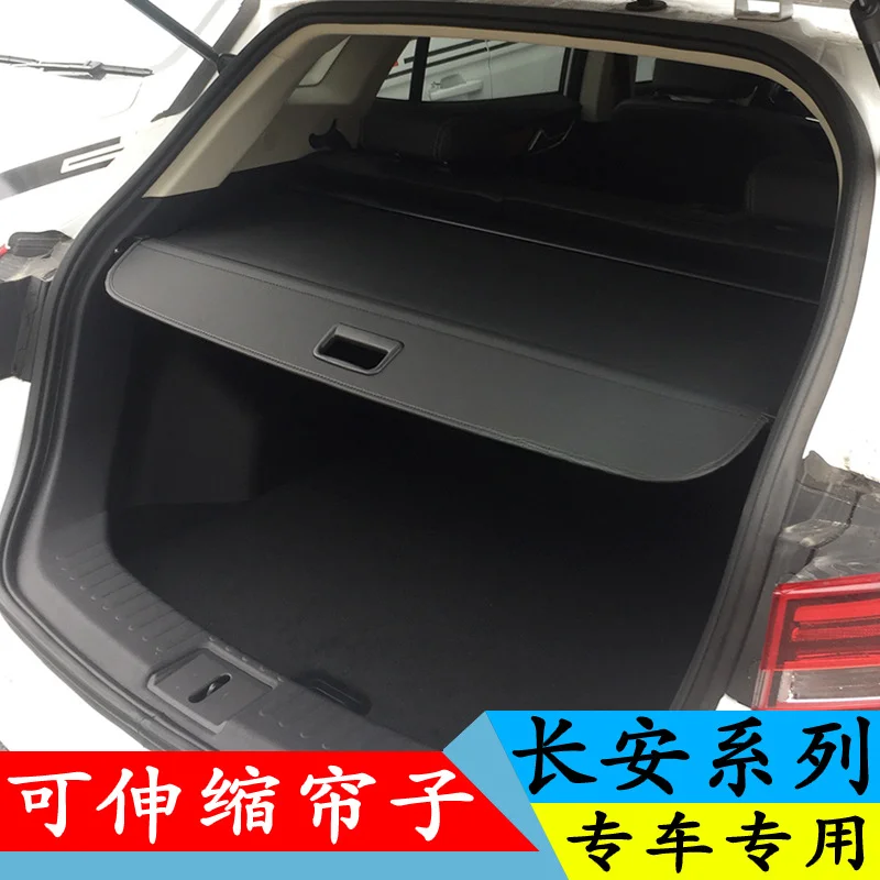 Car Trunk Cargo Cover Curtain Partition Baffle For Changan CS55 Plus CS75 CS35