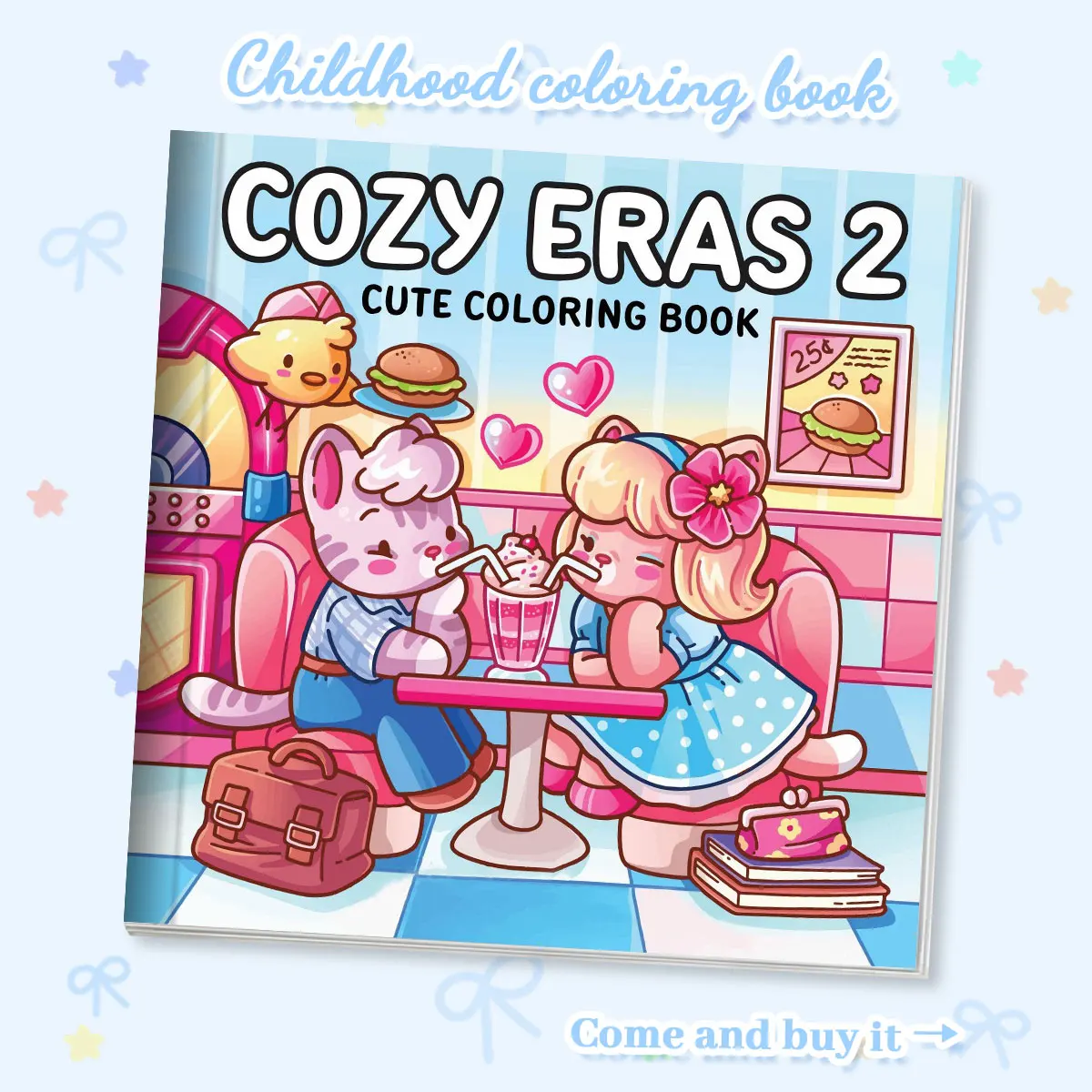 Comfortable Date Stress-Relief Coloring Book with a Variety of Cozy Couple Scenes, Suitable for Home Relaxation and Shared with Friends, Also a Christmas Gift. High-Quality Art Supplies for School Art and Craft Classes, Aiding Creativity and Relaxation for All Ages