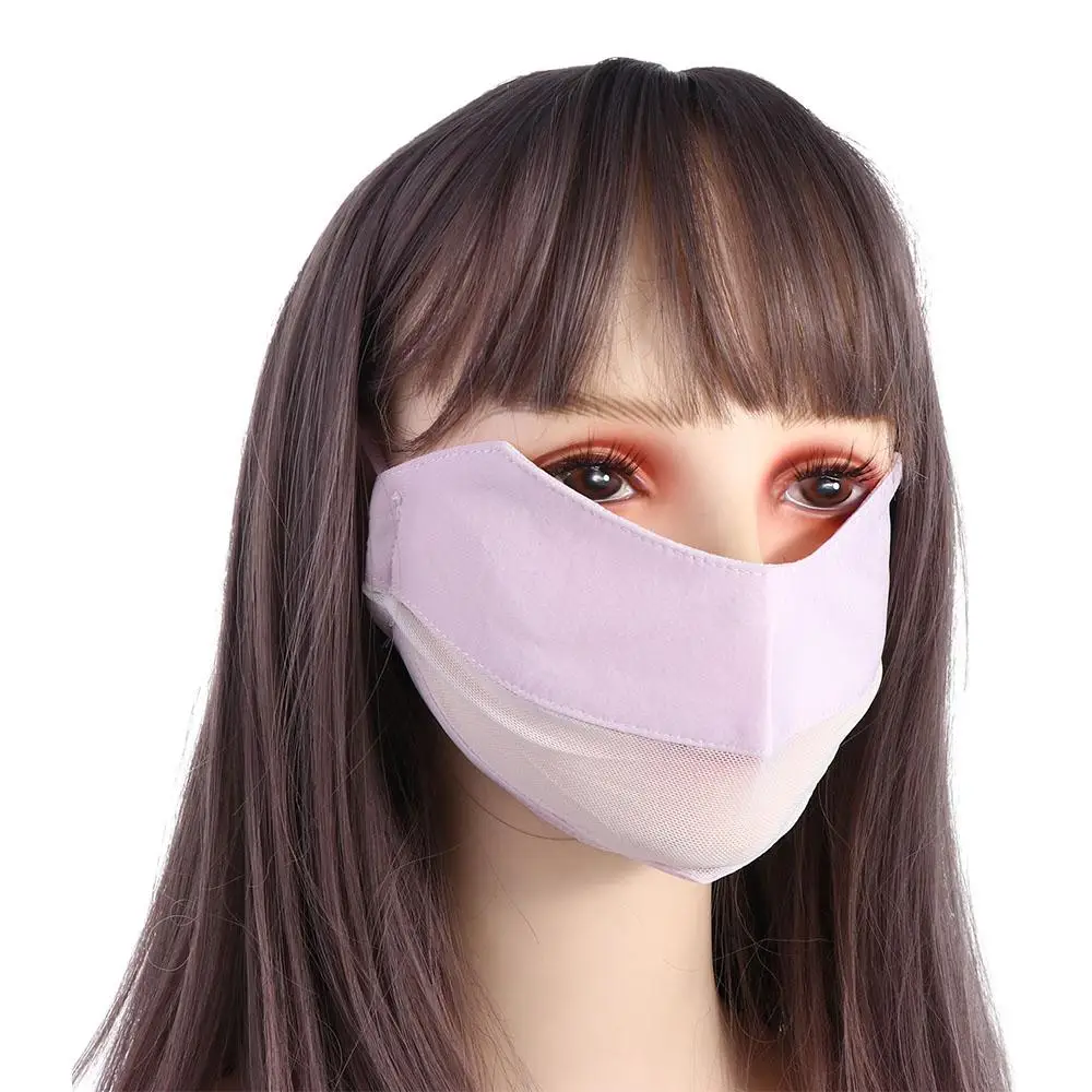 

Silk Scarf Outdoor Mask Sun UV Protection For Men For Women Ice Silk Face Scarf Sunscreen Veil Anti-uv Face Cover Face Scarves
