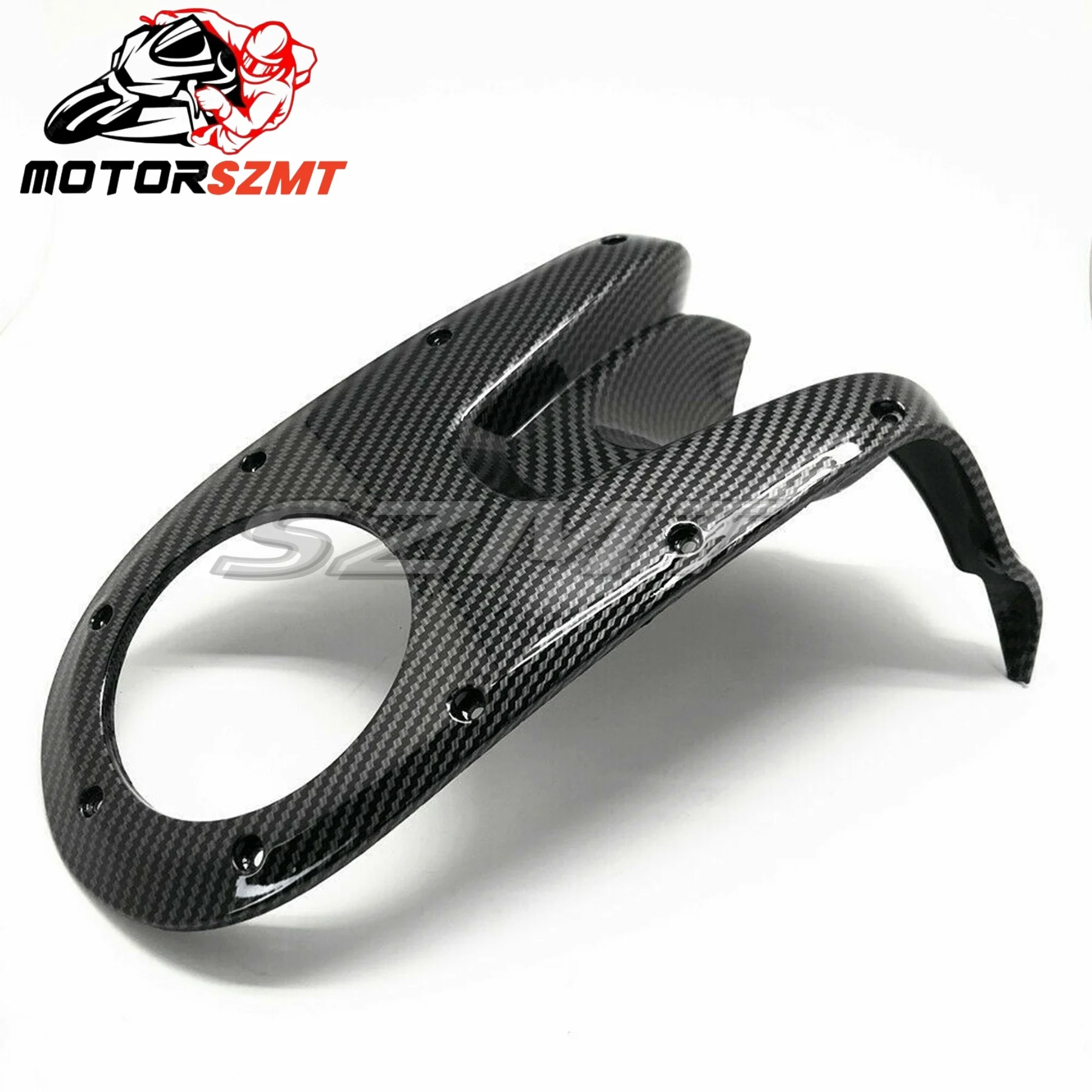 Tank Pad Cover Gas Tank Fuel Cover Panel Fairing Cowling For Ducati Monster 696 795 796 1100 Full Carbon Painted look
