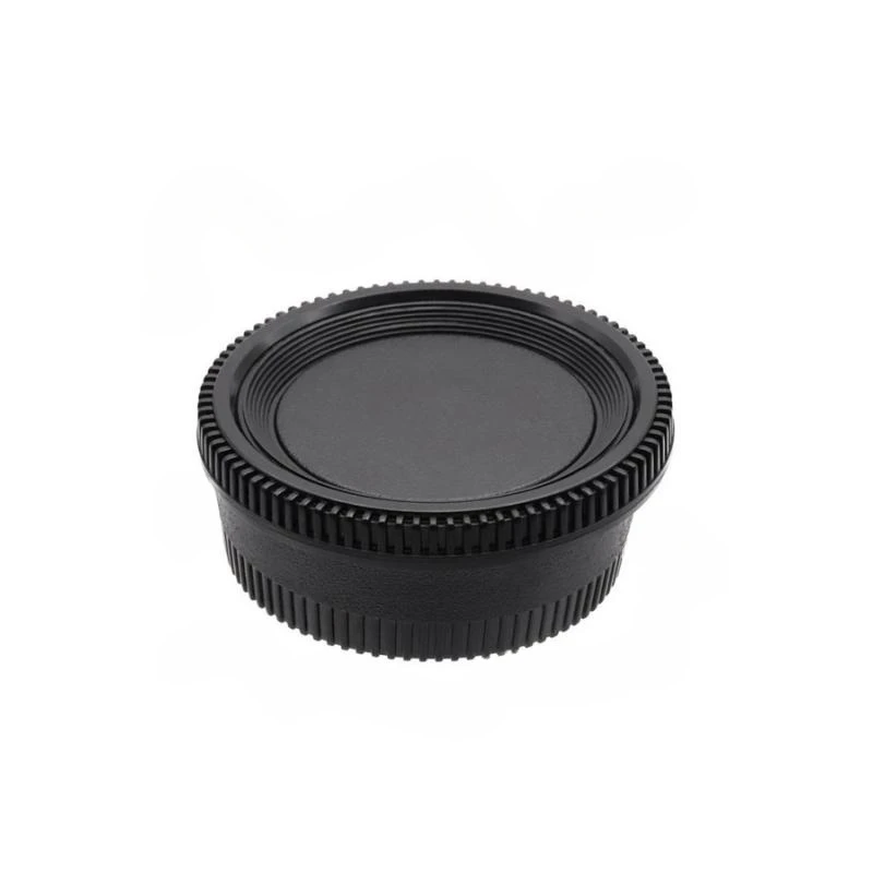 Cubierta de lente trasera de 2 piezas + tapa de cuerpo de cámara, protección antipolvo, plástico ABS negro para Nikon D800, D850, D750, accesorios de cámara