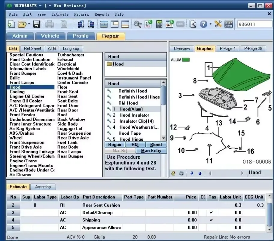 Newest Mitchel Ultramate 2023.07 COMPLETE ADVANCED ESTIMATING SYSTEM+Patch for Unexpire+Install Video guide