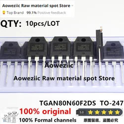 Aoweziic 2021 + 100新インポート元のTGAN80N60FD 80N60F2DS TGAN80N60F2DS TO-3P igbtチューブlnverter溶接機の電源80A 600v