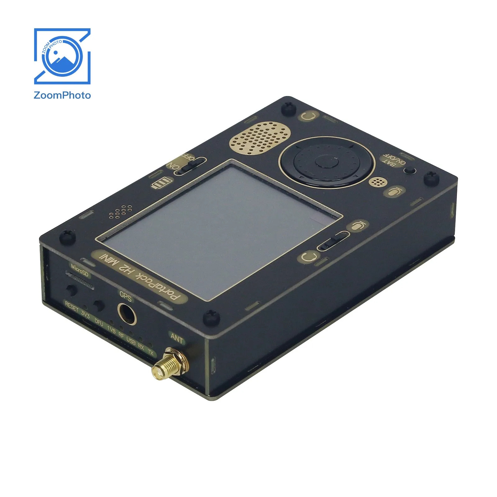 Portapack H2 Mini + HackRF One R9 V2.0.0 SDR 라디오 리시버, 5 개의 안테나 및 신호 증폭기 포함