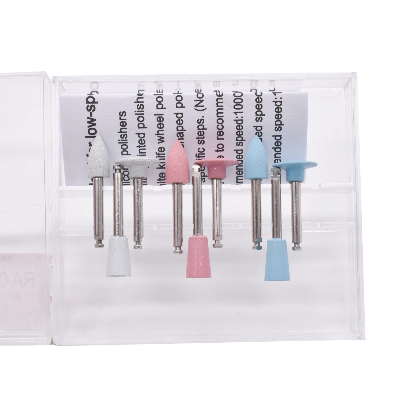 9 teile/schachtel Dental Composite Polieren Kit RA0309-2 für Low-Speed-Handstück Kontra Winkel e0v Harz Schleifen Polieren Zahnmedizin Werkzeug