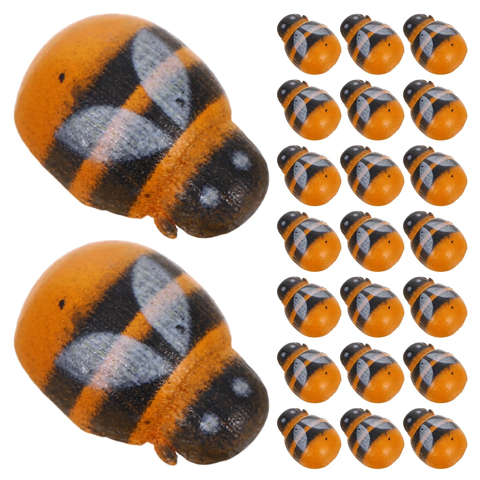 

150 Pcs Micro Landscape Decoration 3d Flatback Bee Centerpiece Miniature Scene Decorate Figure Figurine