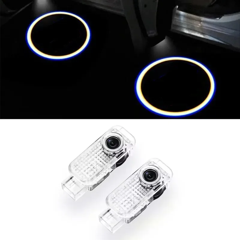 

2pcs LED Car Door 8R Q7 4L Q8 A4 B5 B6 B7 B8 B9 A6 C5 C6 C7 C8 A3 8V 8P 8L V8 80 A7 A8 A1 A5Emblem Styling For AUDI Q3 8U Q5