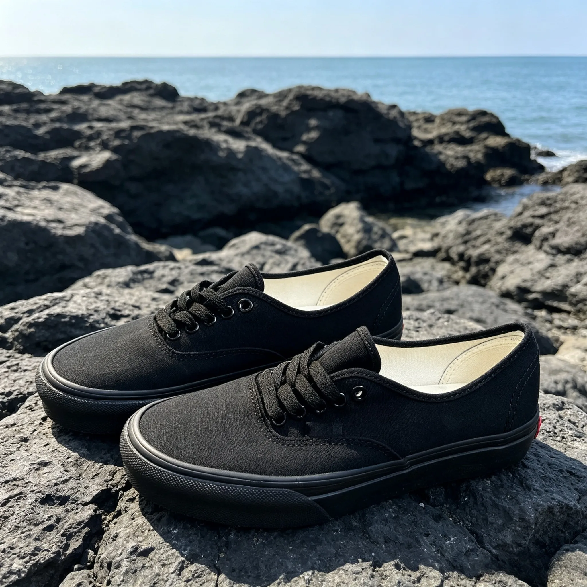 

Low Top Classic Black Canvas Footwear Unisex Vintage Trendy Men Women Student Outdoor Walking Skate Shoes