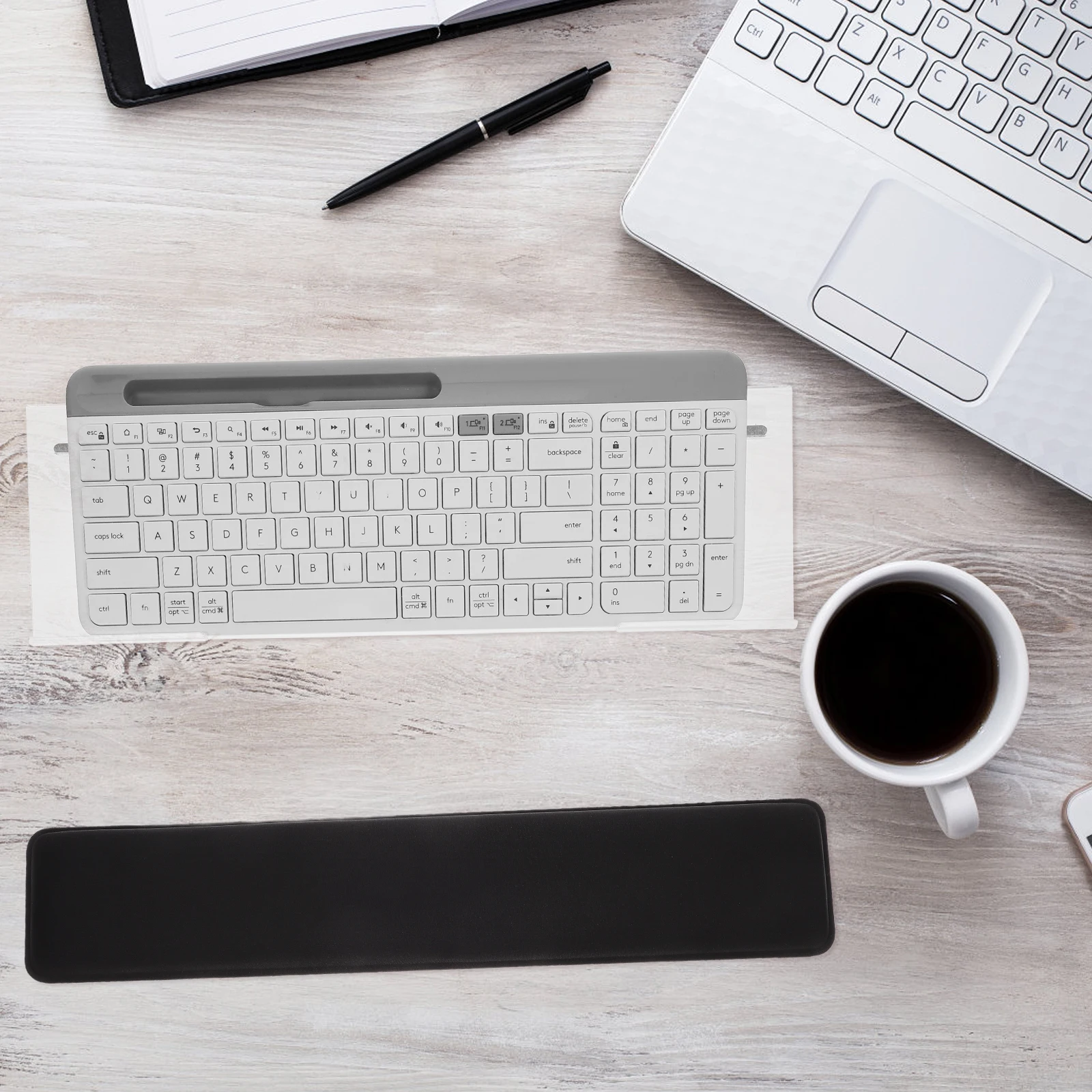 

Эргономичная подставка для клавиатуры, прозрачная акриловая Z-образная настольная подставка, прозрачный держатель, подставка для запястий, компьютерный набор текста, комфорт, регулируемый