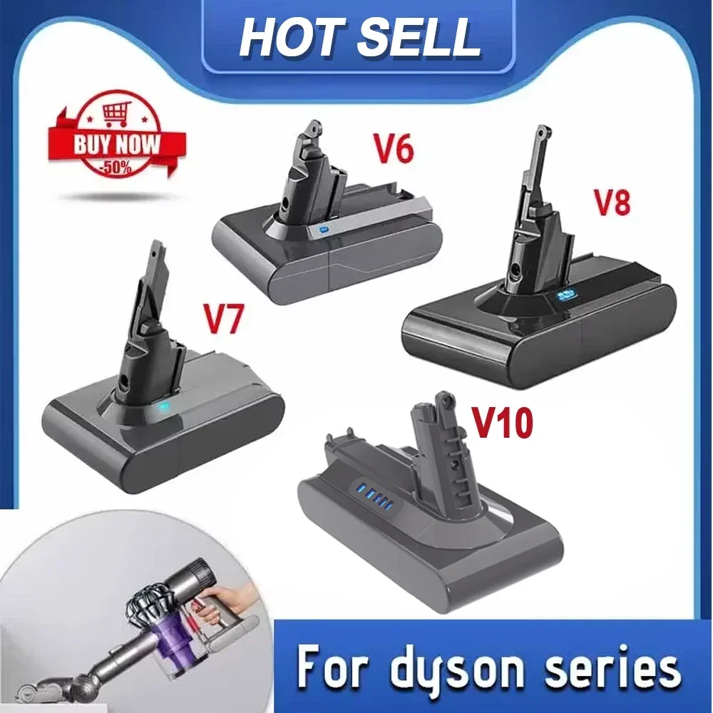 

100% NEW original for Dyson V6 V7 V8 V10 Vacuum Cleaner Battery Series SV07 SV09 SV10 SV12 SV09 Battery for Sony Battery Cell
