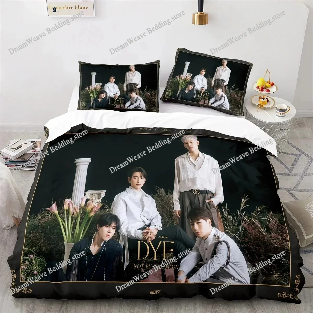 

GOT Star Duvet Cover Set with Pillow Covers Polyester Teens Kids Bedding Set Full Queen King Size Bed Linen Quilt Cover